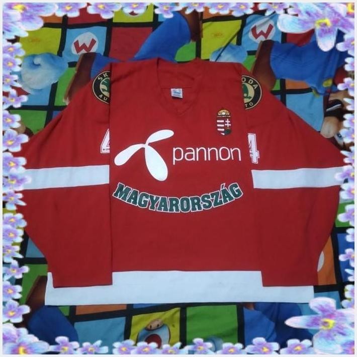 [ELJ] JERSEY NHL HUNGARY NATIONAL HOCKEY SHIRT VINTAGE BY CCM ORIGINAL