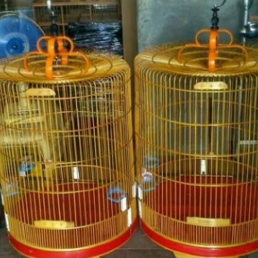 Kandang Burung Murai Pernisan No 1 Ful Set
