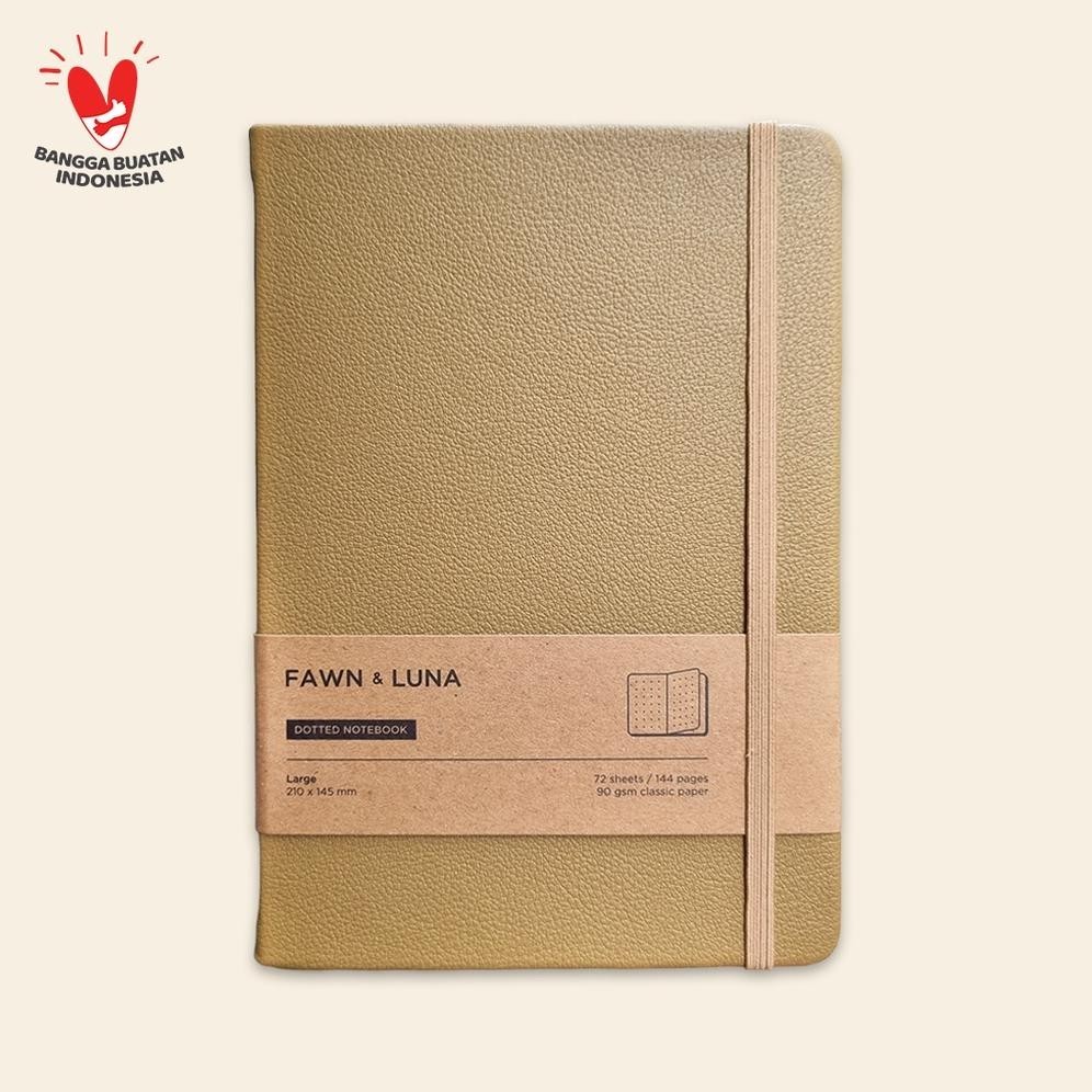 

BACK TO SCHOOL FAWN & LUNA - SAVANNAH SAND - NOTEBOOK LARGE A5 - BUKU JURNAL/AGENDA/DIARY/CATATAN