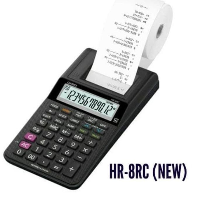 

BACK TO SCHOOL ORINAL CASIO HR-8RC PRINTING CALCULATOR HR-8 RC KALKULATOR PRINT DOUBLE PRINT CASIO HR 8 HR 8