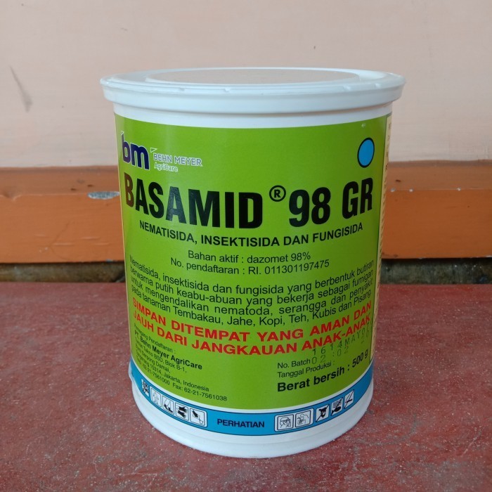 TERBARU Nematisida Insektisida dan Fungisida Basamid 98 GR 500 gr Eceran