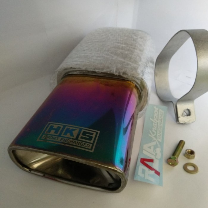 Knalpot Mobil Hks Kotak Pelangi