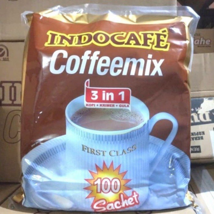 

Indocafe Coffeex 3In1 Isi 100 Sachet Kopi/Instan