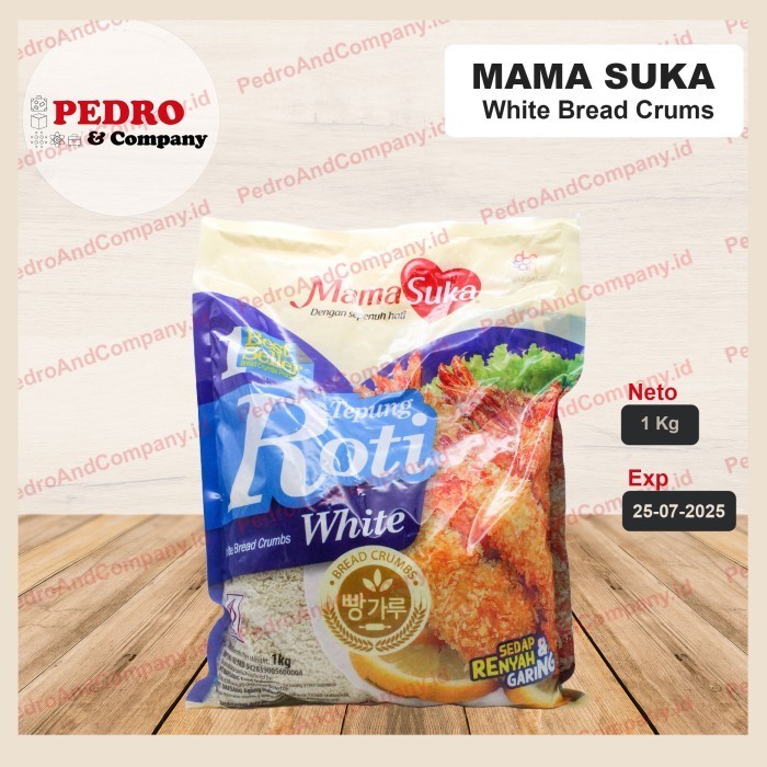 

Mamasuka - Tepung Roti White/ White Bread Crumbs (1Kg)