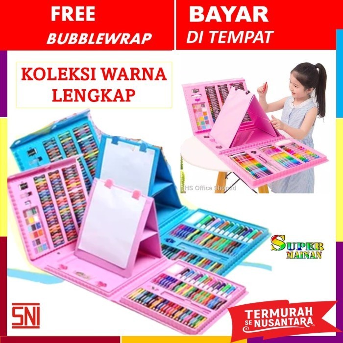 

Crayon Warna Pensil Krayon Mewarnai Set Melukis edukasi Anak Laki Laki