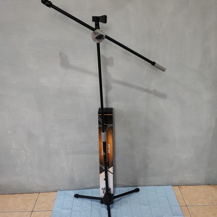 Stand Cagak Mic Panjang Bma Sr-200 Double Mic Sr200 Tripod Stand Mik