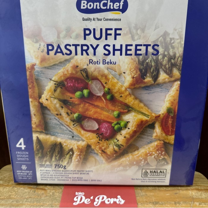 

BON CHEF PUFF PASTRY 750GRM