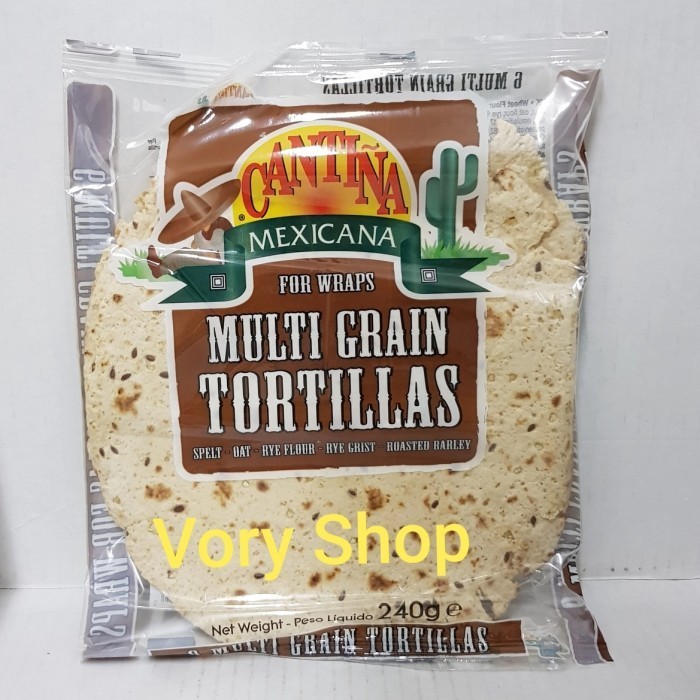 

CANTIANA MEXICANA MULTI GRAIN WRAPS TORTILLAS TORTILLA 6PCS 240G