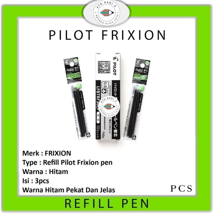 

PILOT FRIXION 3 IN 1 REFILL - ISI ULANG PEN FRIXION 3 IN 1 (3 warna)