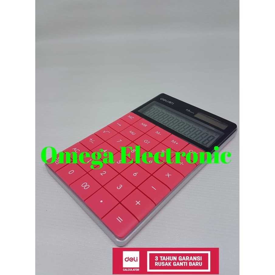 

Deli E1589 Calculator Desktop Kalkulator Stylish Office 1589 Kantor