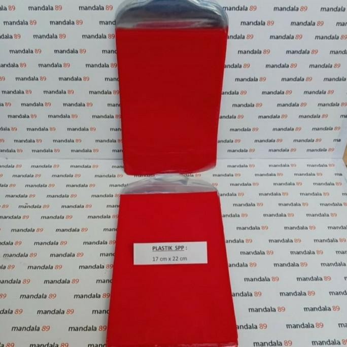 

plastik spp kartu bayaran 17 x 22 cm isi 100 lembar