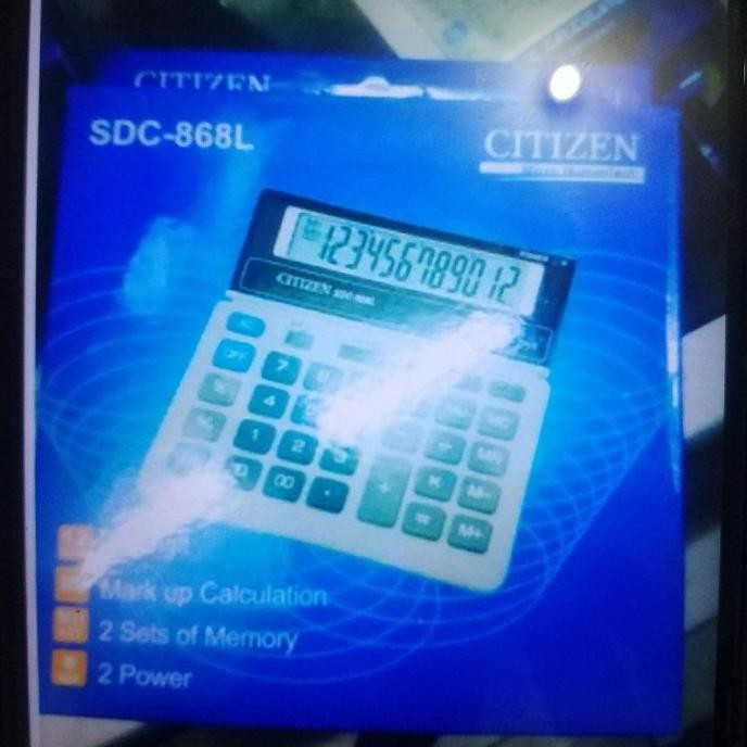 

Calculator Citizen 868, 12 digit