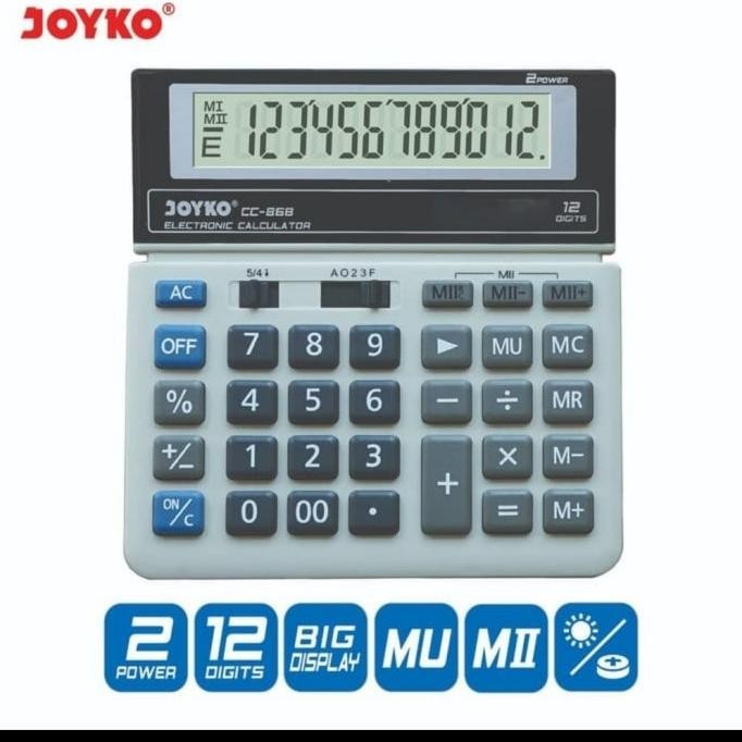 

Calculator Kalkulator Joyko CC-868 12 Digits