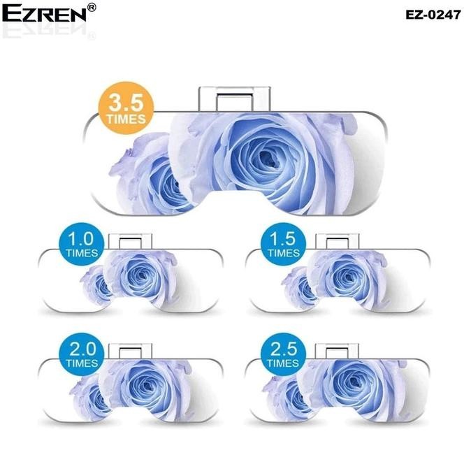 

Ezren MG81001 LED Headband Magnifier Lensa Kaca pembesar Topi