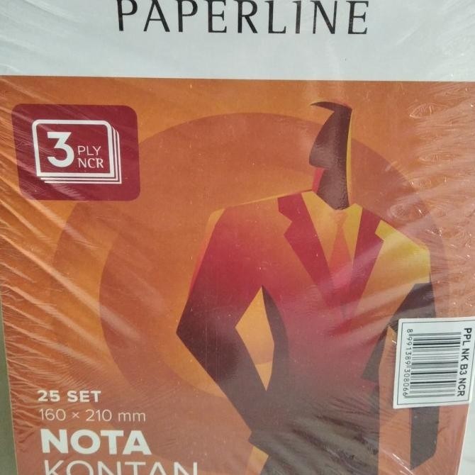 

Nota Kontan Besar 3 ply PaperLine isi 10