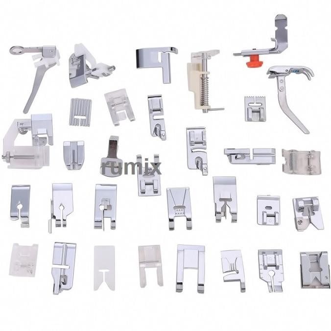 Sepatu Jahit 32pcs Mesin Jahit Kit Lengkap Set Menjahit 32 pcs Sewing