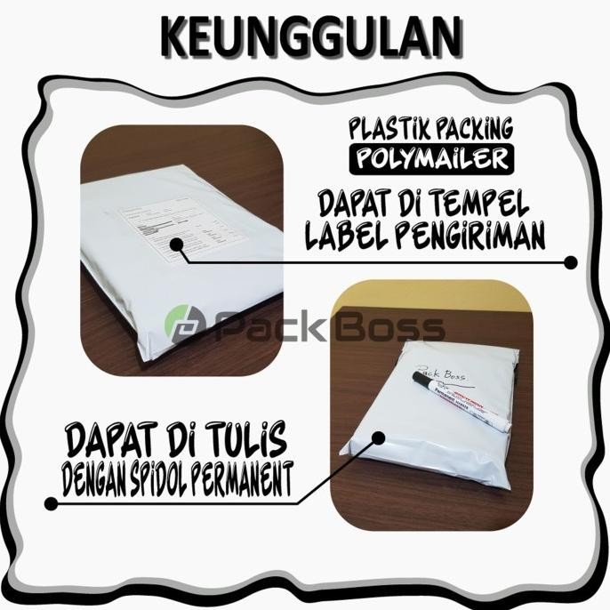 

POLYMAILER 35x45 BABY PINK PREMIUM LANGSUNG PABRIK TEBAL DAN HALUS