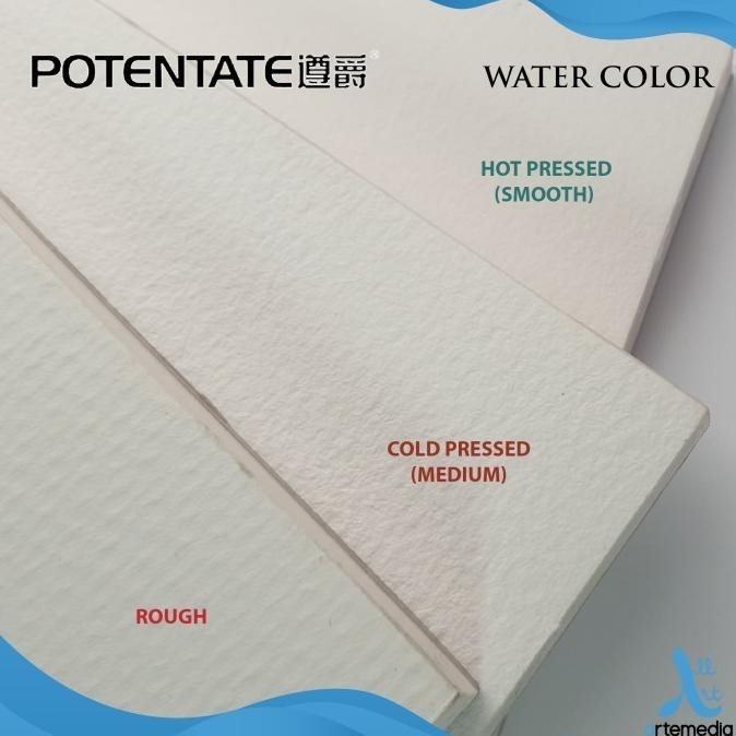 

Kertas Cat Air Potentate 19x27cm Watercolor Paper Pad