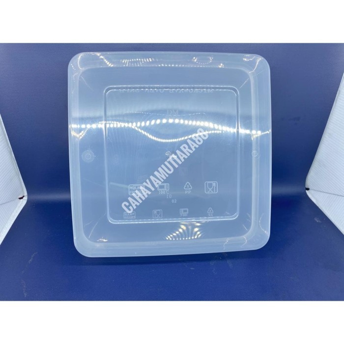 SALE THINWALL /KOTAK MAKAN PERSEGI/ BOX MIKA 2000 ML