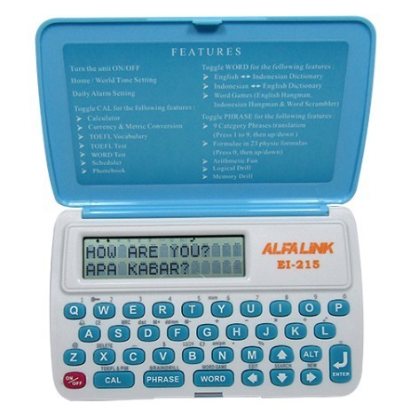 KAMUS ELEKTRONIK & TRANSLATOR E1-215 ALFALINK