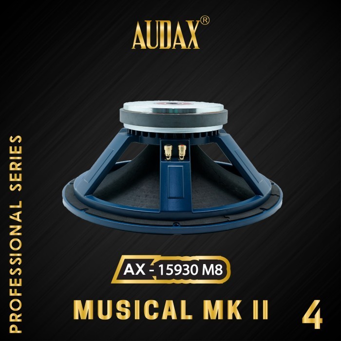 Speaker Pasif 15" Audax Ax-15930 M8 Professional Series Full Range