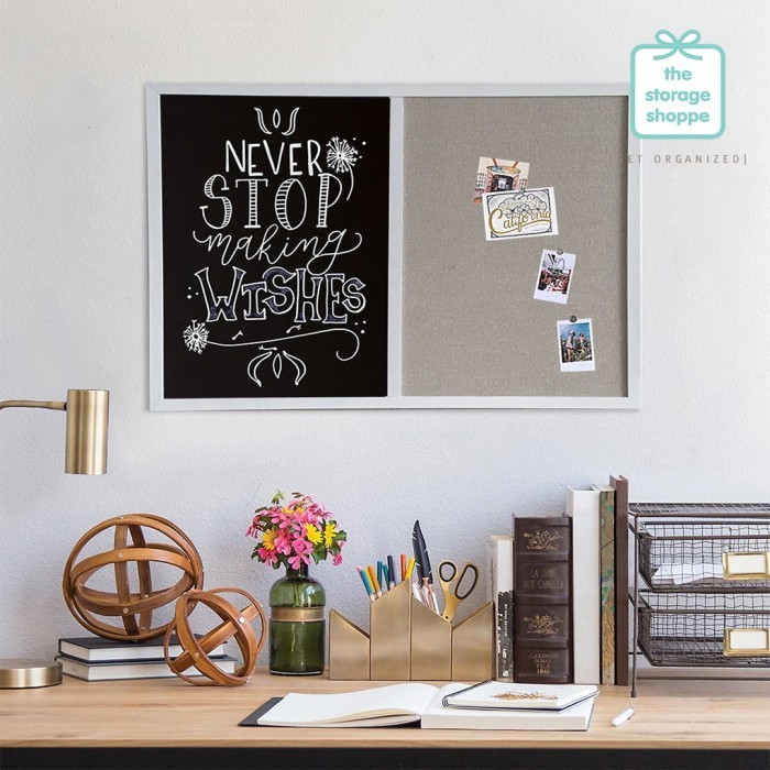 

Magnetic Chalk ard Pushpin ard Papan Tulis Bulletin