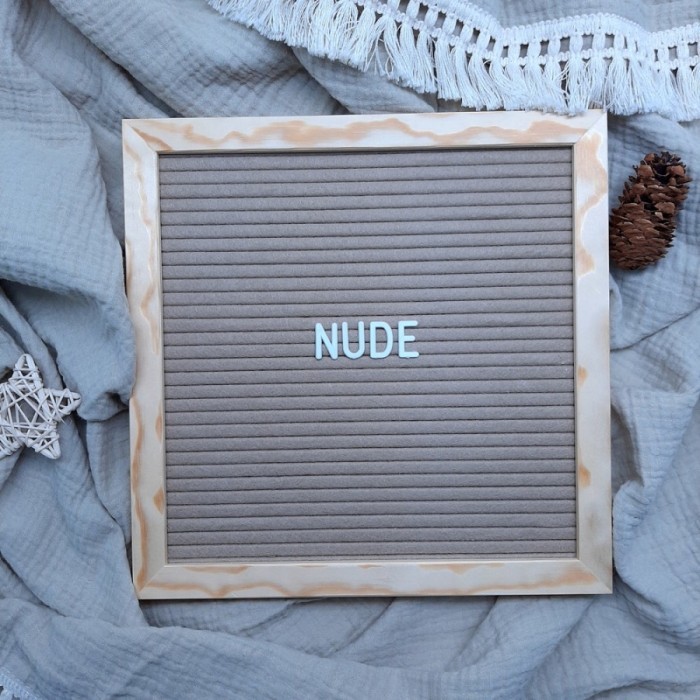 

Felt Letter ard / Papan Huruf Nama Bayi / Perlengkapan Foto