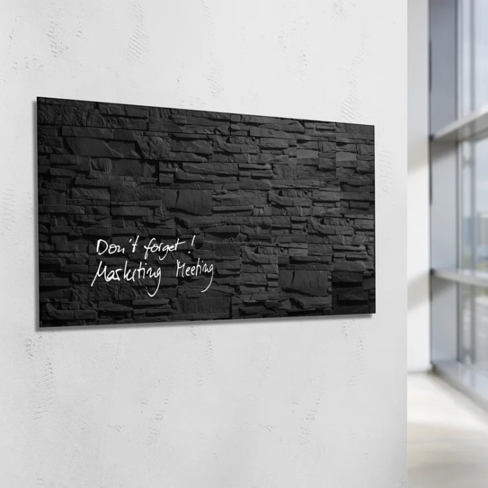

Papan Tulis White ard Nonmagnetic Acrylic Glass Dry Erase - Ambience