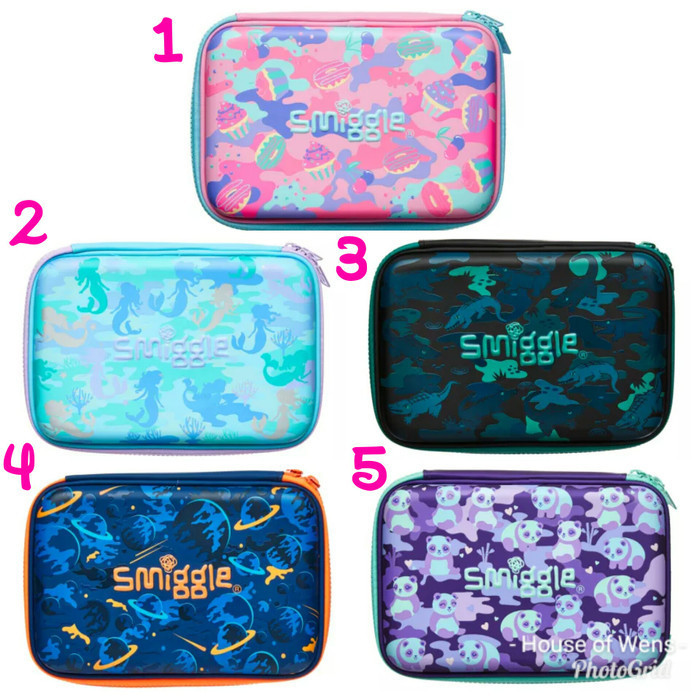 

SMIGGLE NOW YOU SEE ME HARDTOP PENCIL CASE - TEMPAT PENSIL SMIGGLE