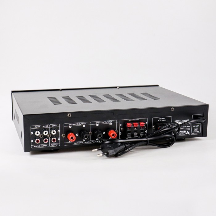 Amplifier Karaoke Audio Bluetooth 5Ch 600W - Sunbuck Av-608Bt