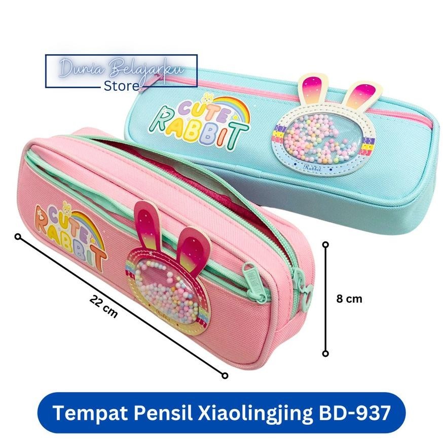 

Tempat Pensil Anak Xiaolingjing BD-937 Cute Rabbit / Kotak Pensil Lucu