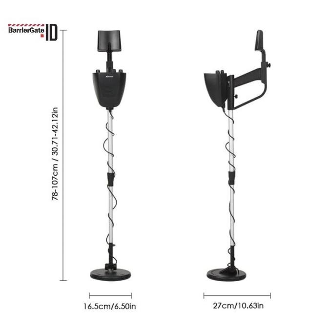Detektor Emas Logam Metal Gold Detector Digital Bawah Tanah