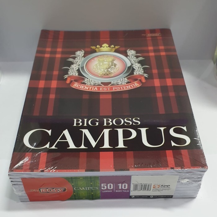 

Buku Tulis Isi 50 Lembar. 10bk Sinar Mas