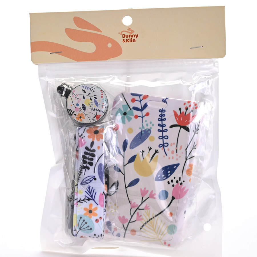 

Rambla - Bunny & Klin Lanyard ID Card Bunga