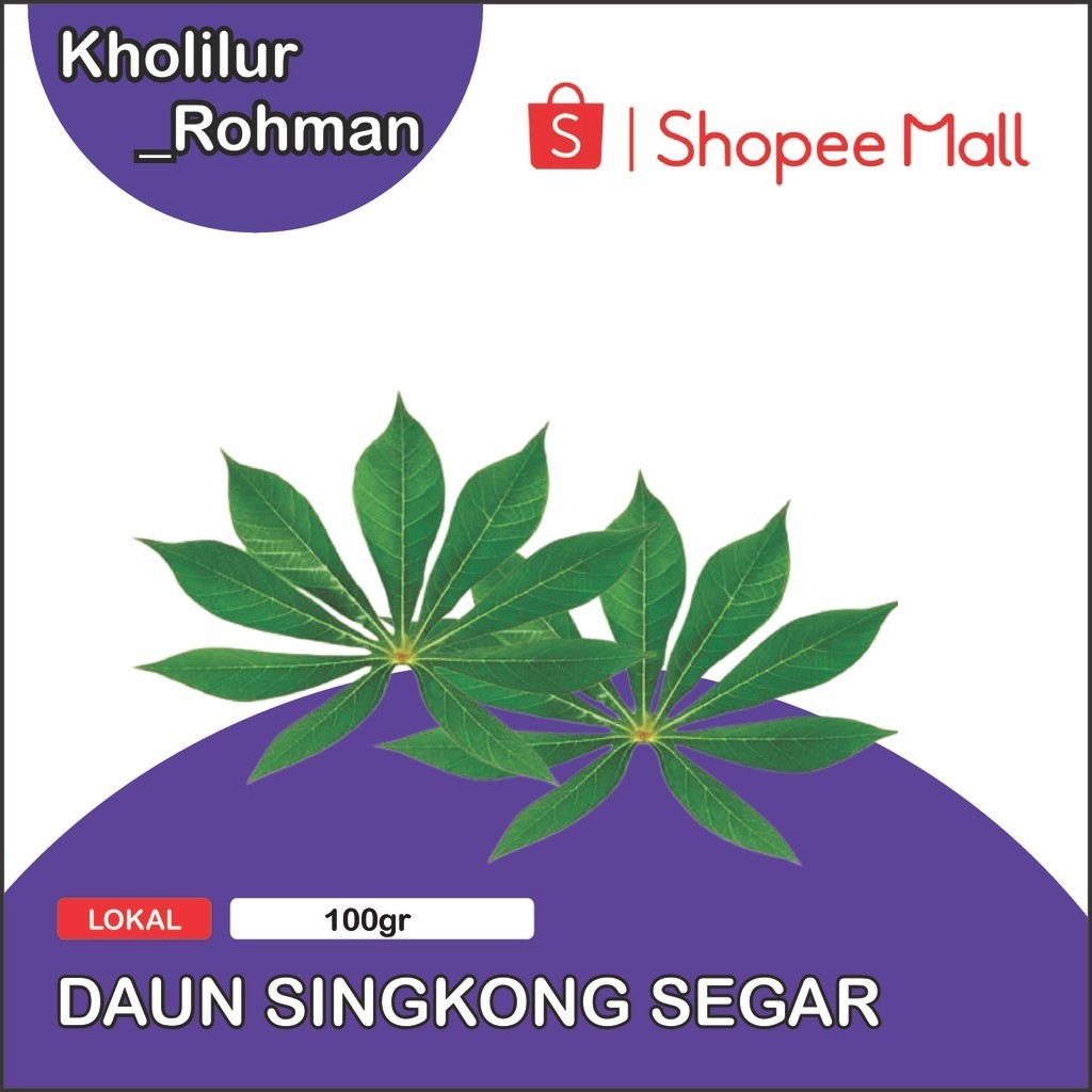 

Daun Singkong sayuran alami segar