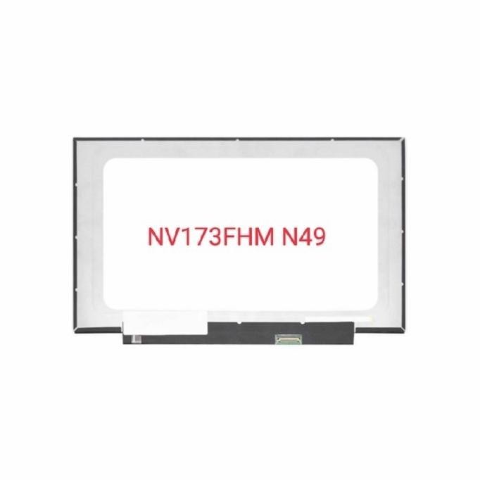 LED LCD Laptop MSI GF75 THIN 9RCX MS-17F2 17.3 Inch Full HD IPS 60Hz ASLI