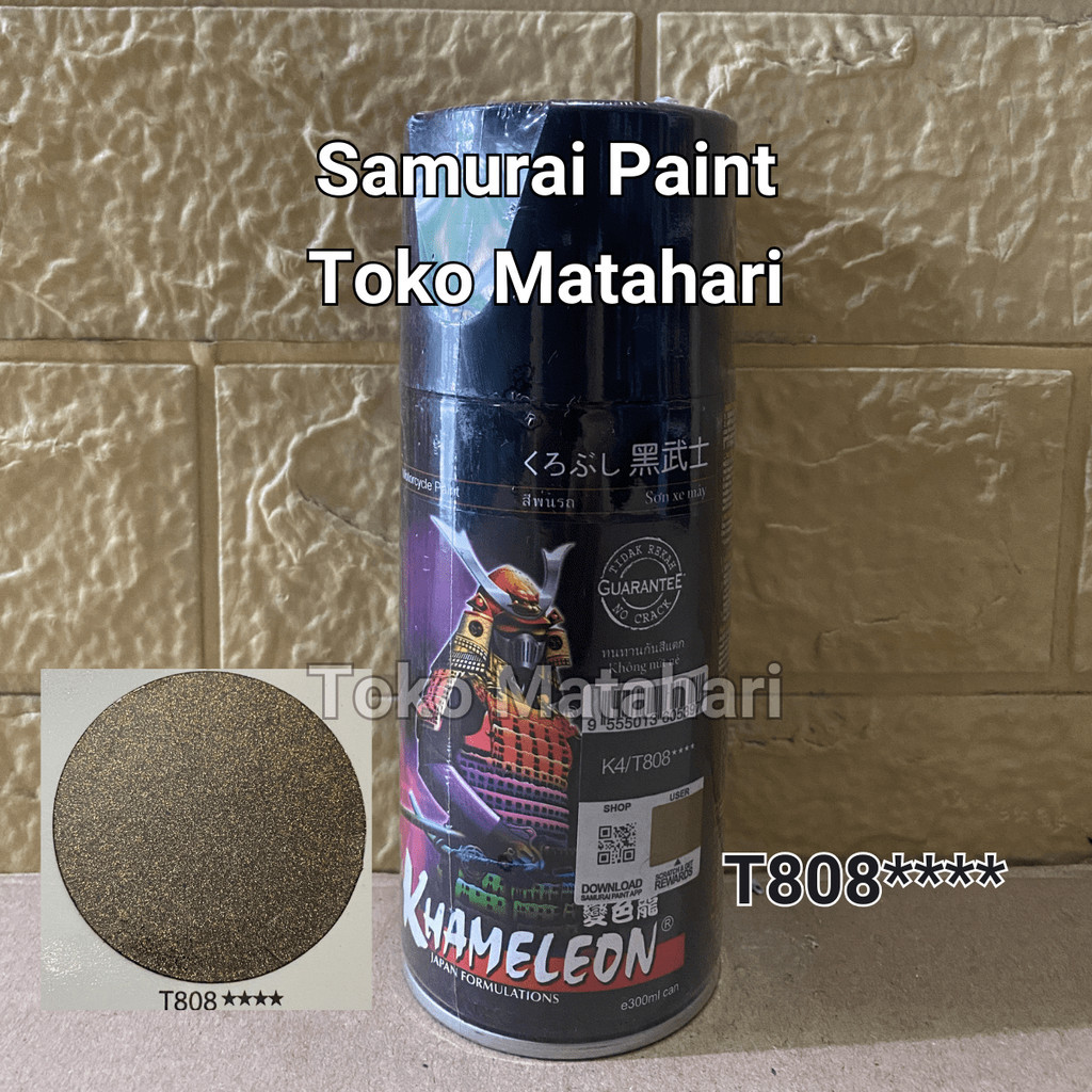 Samurai T808**** Bunglon Cat Semprot Samurai Kurobushi