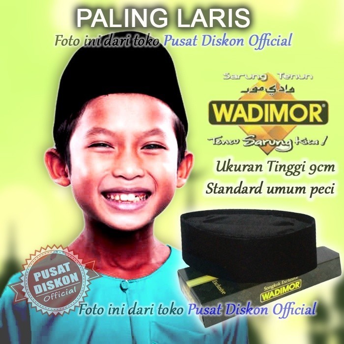 Terlaris Peci Anak Laki Laki Peci Hitam Anak Kopiah