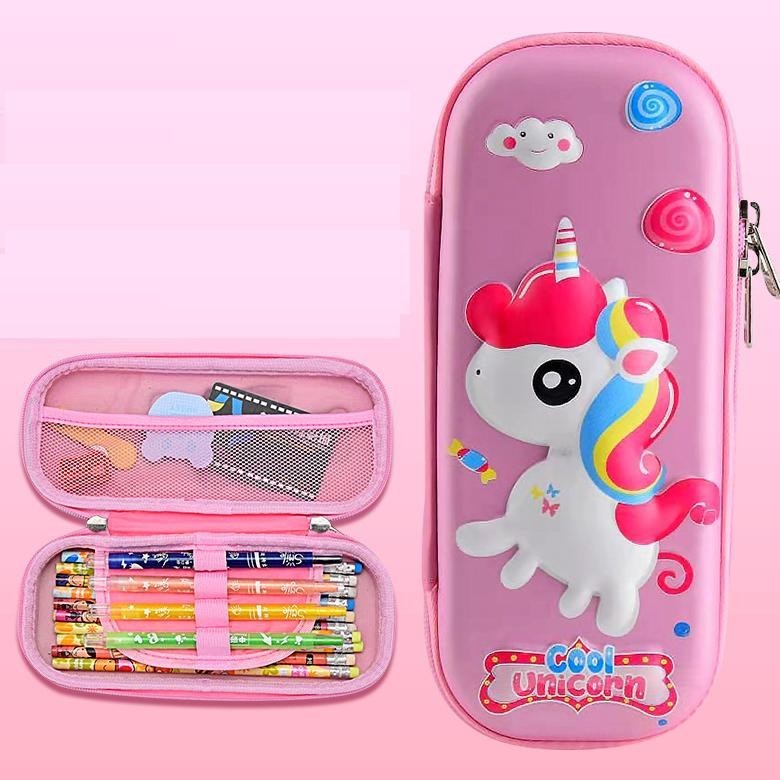 

Kotak Pensil Anak 3D Timbul Karakter Aesthetic 3 Dimensi Import Impor (Cod)