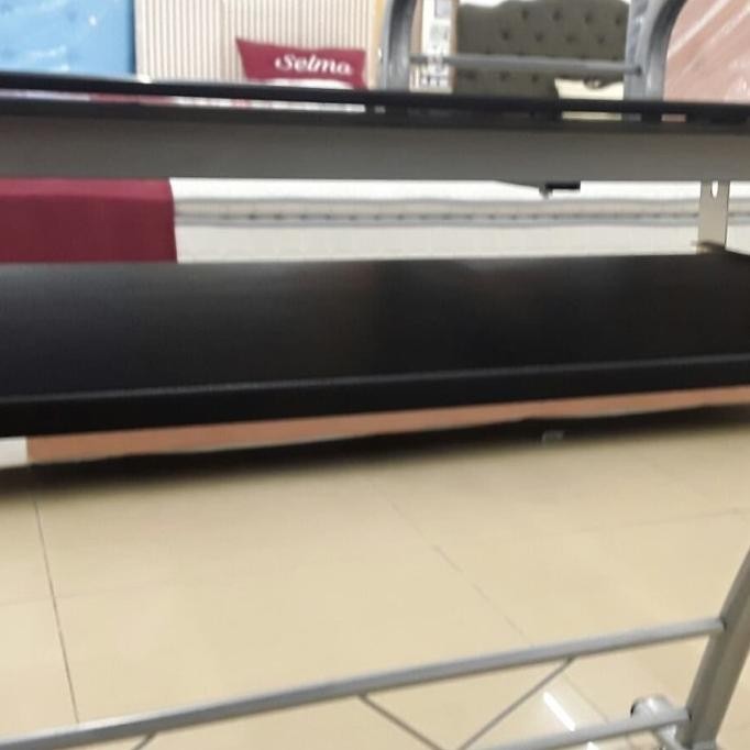 [ Sale ] Meja Komputer Hazel Informa Tempered Glass  Ready