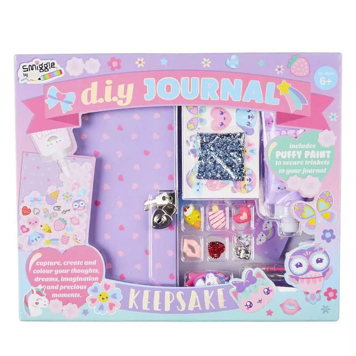 

Smiggle Diy Keep Safe Journal Kit - Diary Anak Smiggle
