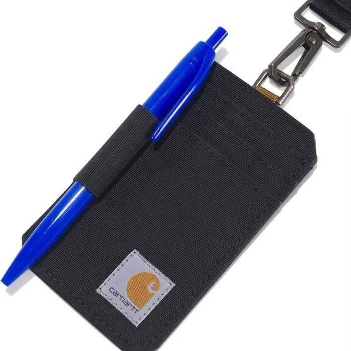 

Ane Carhartt Nylon Duck Id Card Holder Lanyard 100% Original