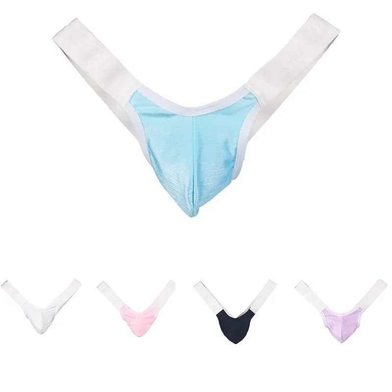 Men's Sexy Underwear Mens Penis Pouch Briefs Bikini Men Thongs Tanga Hombre Slip Jocks Gay Underwear