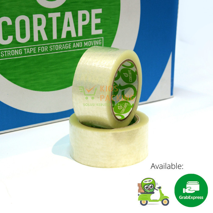 

Lakban Isolasi Solatip CORTAPE /SELOP BENING, 48MMx90YARD