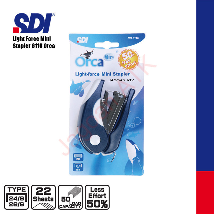 

SDI 6116 Stapler No.3 Orca Light