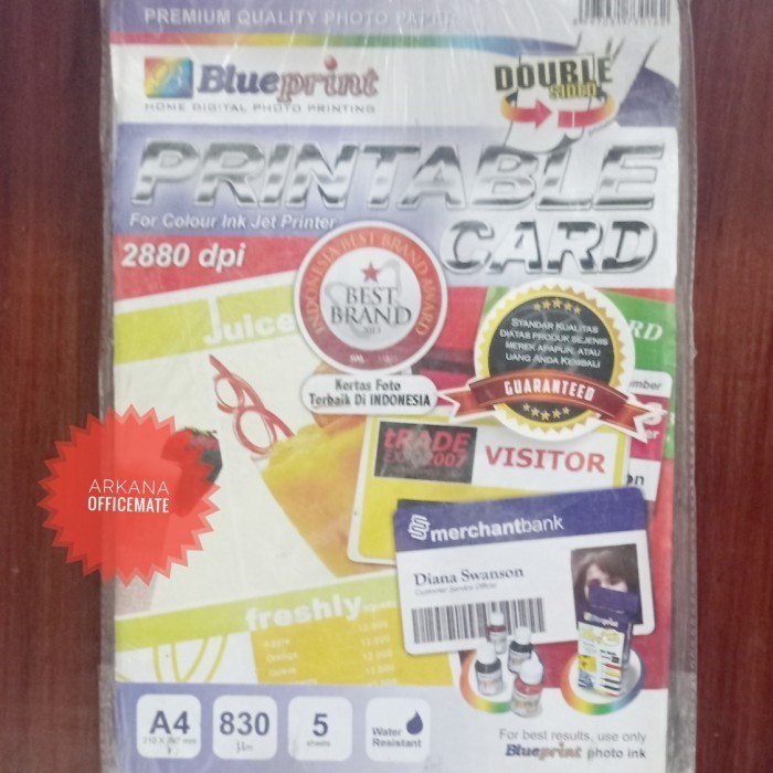 

Kertas Foto Double Side A4 - 830 gsm Per Pack