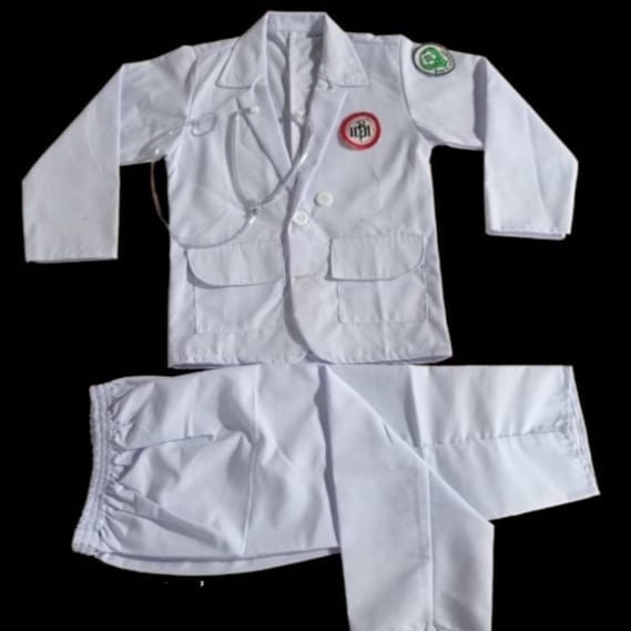 Stelan Baju Jaz Dokter Anak Stelan Baju Jaz Anak Baju Karnafal Anak