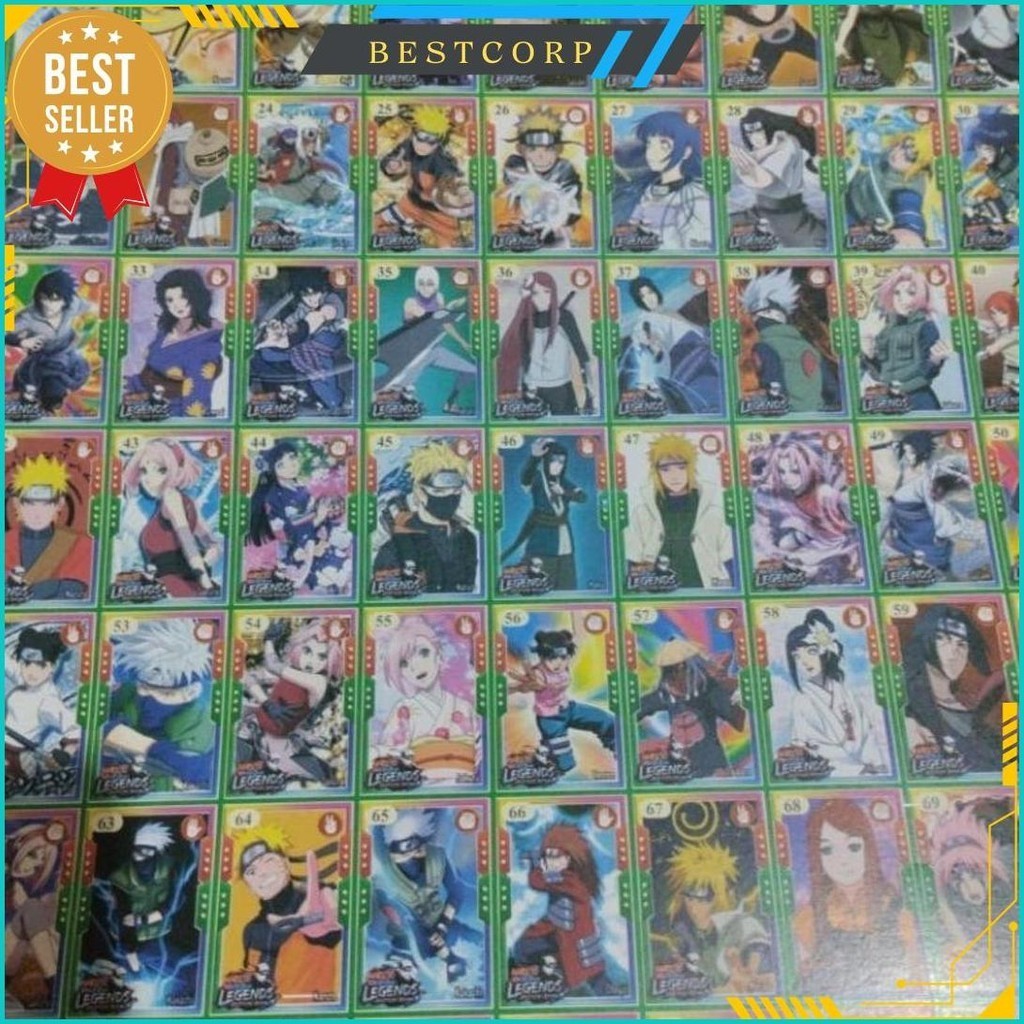 MAINAN GAMBAR JADUL KUARTED NARUTO UMBUL UMBULAN ISI 100 & 50 HARGA PER 5 LEMBAR ORIGINAL PRODUK