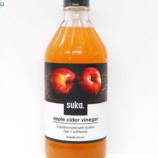 

Suka Cider Vinegar With Mother / Cuka Apel - 475 Ml