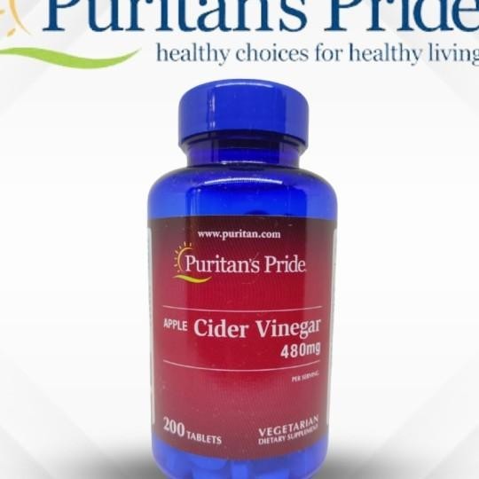 

Cider Vinegar 480Mg Puritan'S Pride Isi 200 Tablets